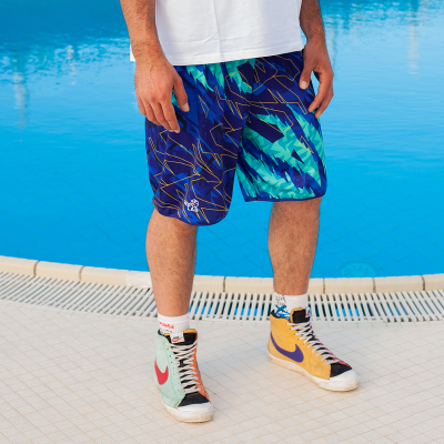 Shorts Overlab SCRATCH – Traspiranti e Perfetti per Sport e Tempo Libero