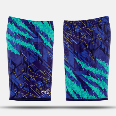 Shorts Overlab SCRATCH – Traspiranti e Perfetti per Sport e Tempo Libero