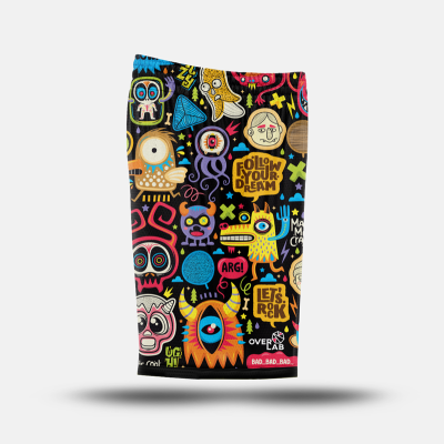 Shorts Overlab MONSTERS – Traspiranti e Perfetti per Sport e Tempo Libero