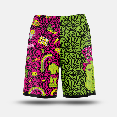 Shorts Overlab OPEN MIND  – Traspiranti e Perfetti per Sport e Tempo Libero