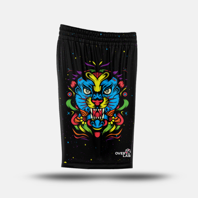 Shorts Overlab TIGER– Traspiranti e Perfetti per Sport e Tempo Libero