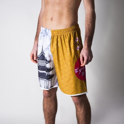 Shorts Overlab JAPAN – Traspiranti e Perfetti per Sport e Tempo Libero