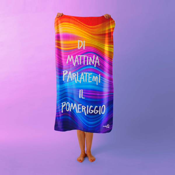 TELO MICROFIBRA - DI MATTINA