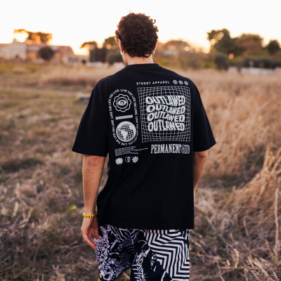 Overlab T-shirt Oversize Streetwear 100% Cotone Made in Italy