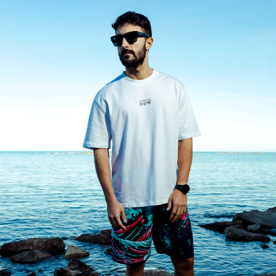 Overlab T-shirt Oversize Streetwear 100% Cotone Made in Italy