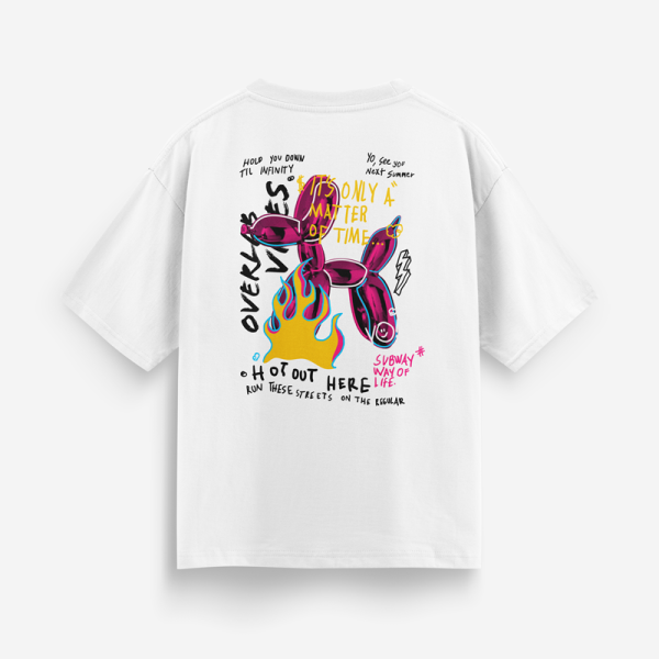 T-shirt Oversize OVER VIBES