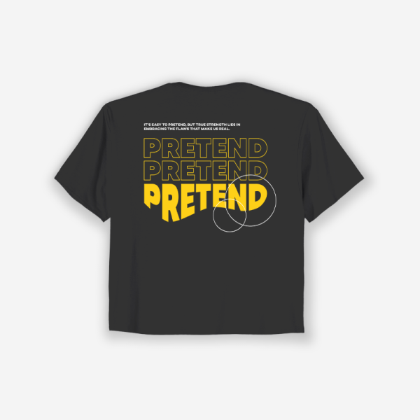 T-shirt crop PRETEND