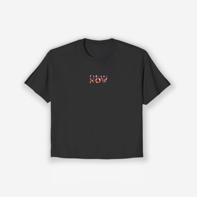 Overlab T-shirt Crop | GOOD VIBES | – Streetwear