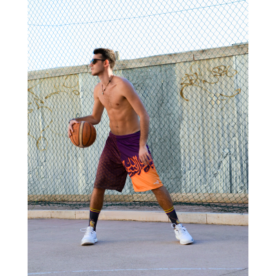 Basketball Shorts Shorts Overlab | INDIE | Traspiranti e Perfetti per Sport e Tempo Libero