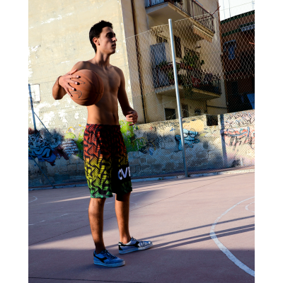 Basketball Shorts Overlab | STRIPS |  Traspiranti e Perfetti per Sport e Tempo Libero