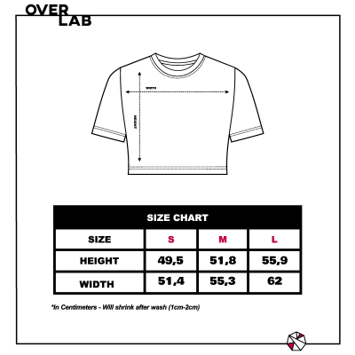 Overlab T-shirt Crop Oversize | PERMANENT | – Streetwear
