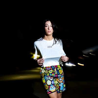 Overlab T-shirt Crop Oversize | PERMANENT | – Streetwear