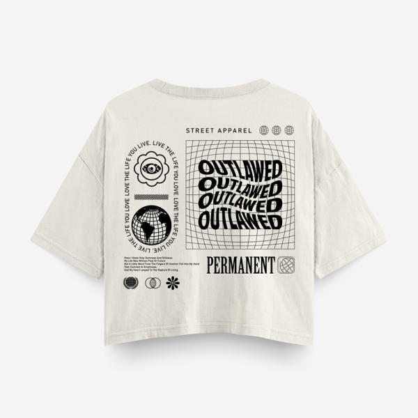 T-shirt oversize-crop PERMANENT