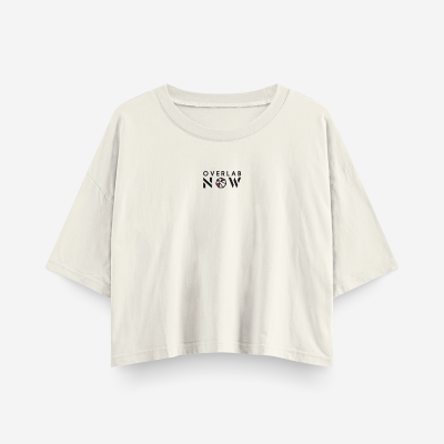 Overlab T-shirt Crop Oversize | PERMANENT | – Streetwear