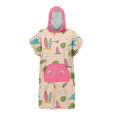 Poncho Unisex Take Me To The Ocean | Overlab