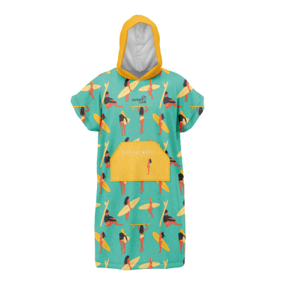 Surf The Wave Poncho Spugna Surf  | Overlab