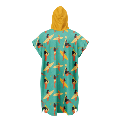 Surf The Wave Poncho Spugna Surf  | Overlab