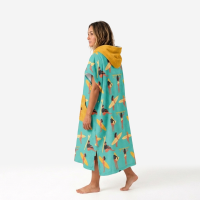 Surf The Wave Poncho Spugna Surf  | Overlab
