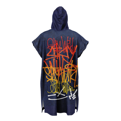 Stay Wild Poncho Spugna Graffiti e Street Style | Overlab
