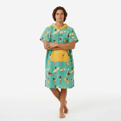 Surf The Wave Poncho Surf  | Overlab